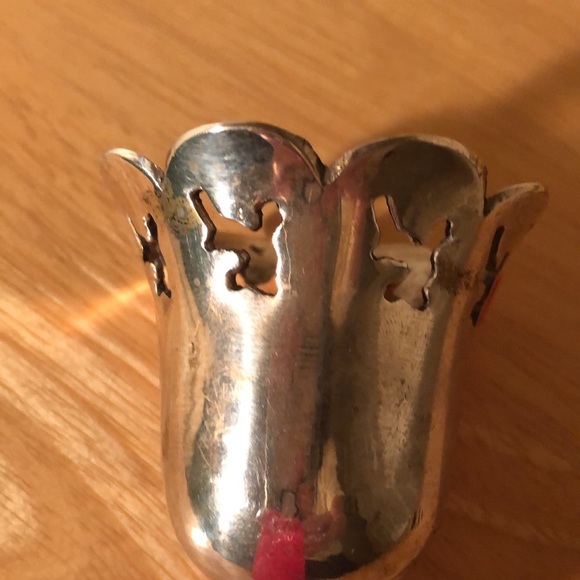 International Silver Co. 1994 Engraved Christmas Bell Reindeer Silver-plate 4” - Picture 8 of 8